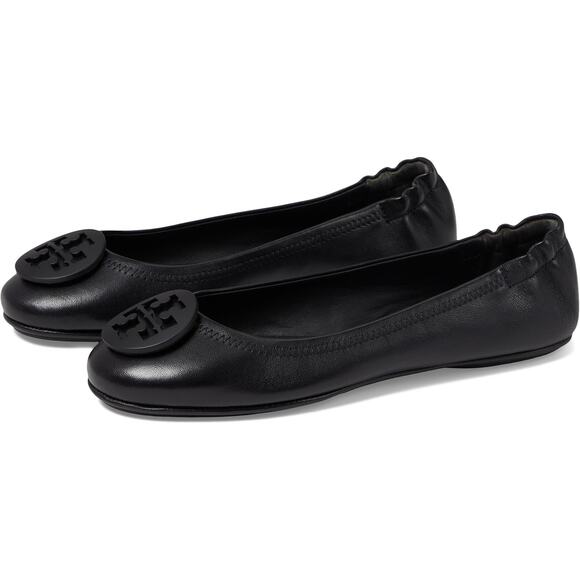 Tory Burch Ballet Black Flats 8.5 - Picture 2 of 9